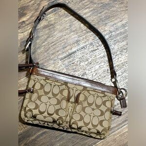 Coach Signature Belt/Shoulder Bag